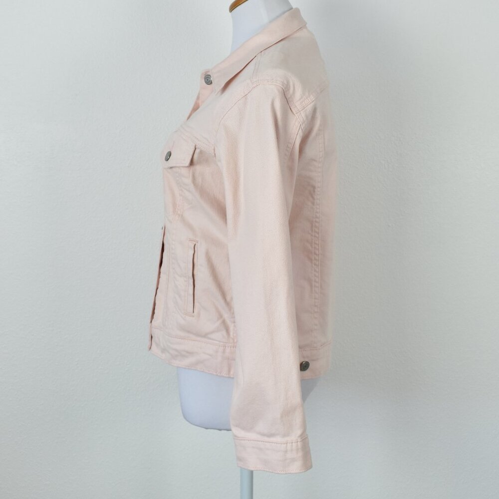 Levi's Denim Trucker Jean Jacket Pink - XS - Picture 4 of 8